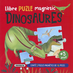 Llibre puzle magnètic Dinosaures Llibre puzle magnètic Dinosaures