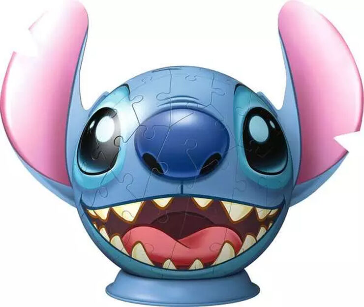 Puzle Ball 3D 72 Piezas Stitch con Orejas