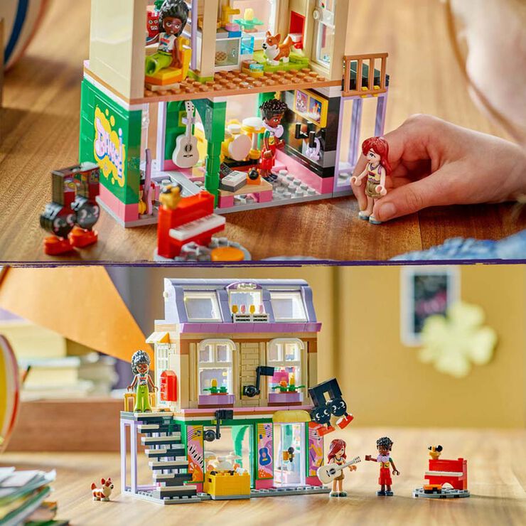 LEGO® Friends Botiga de Música i Apartament 42653