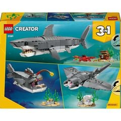 LEGO® LEGO Creator Ferotge Tauró amb Cofre del Tresor 31381