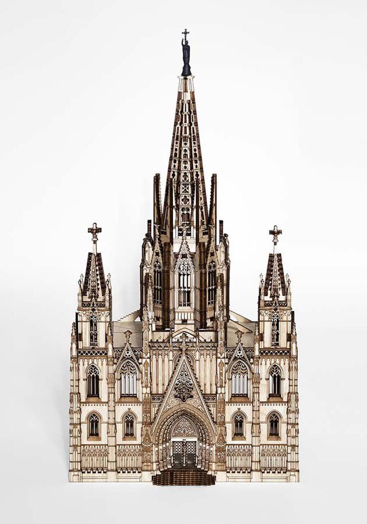 Maqueta Ambwood Catedral de Barcelona