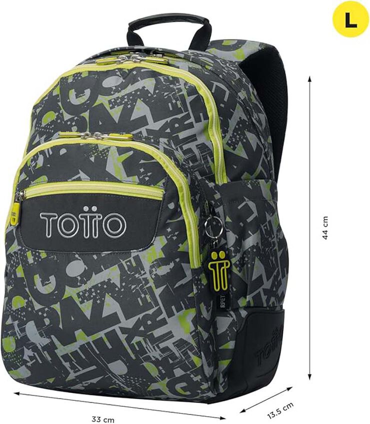 Motxilla Totto Rayol Texgrunge