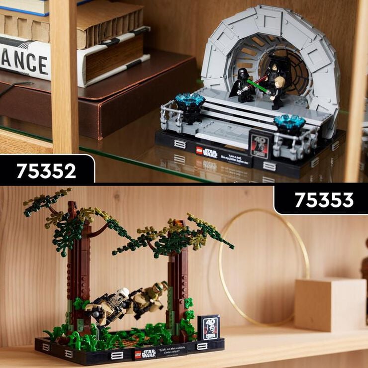 LEGO® Star Wars Diorama: Duelo de Speeders en Endor 75353