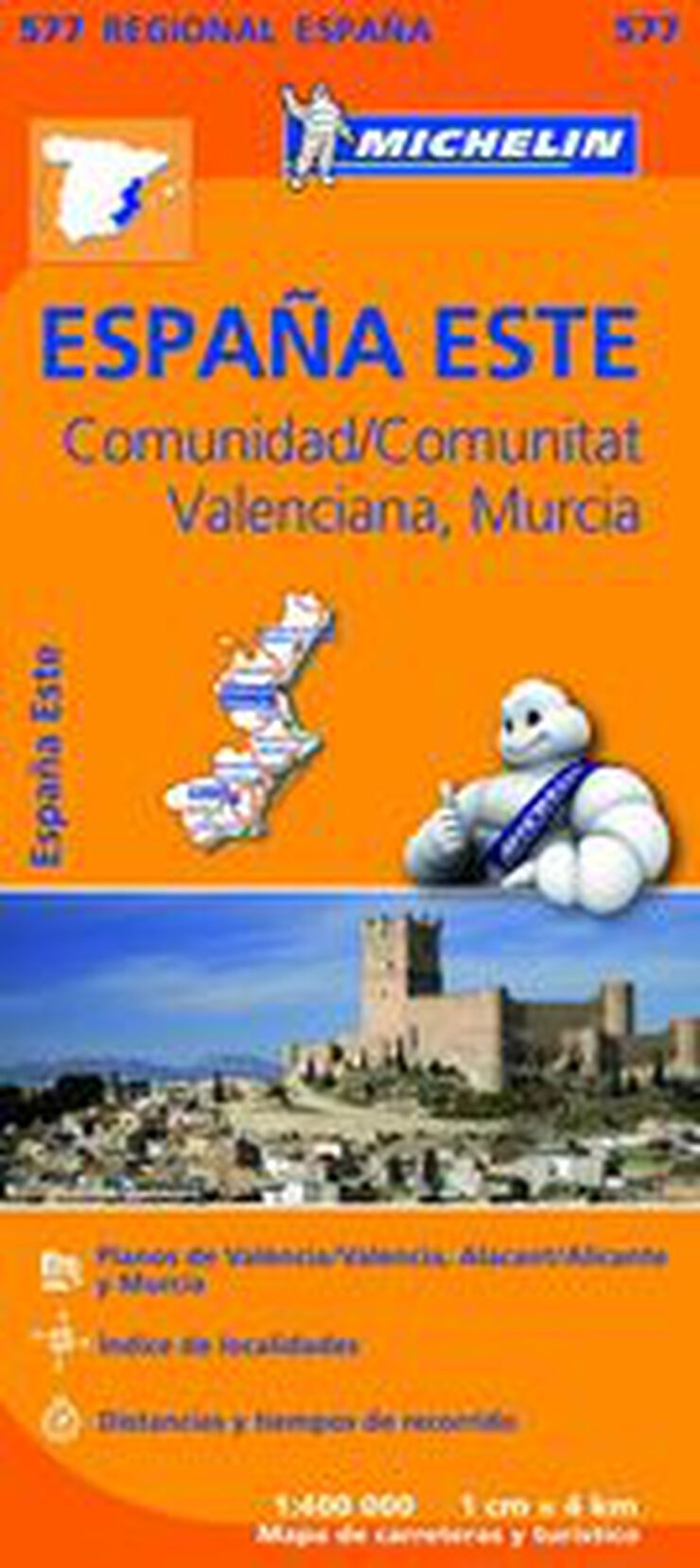 Mapa Regional Comunidad Valenciana, Murcia