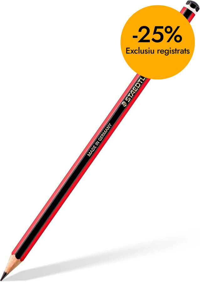 L&aacute;pices grafito Staedtler Tradition 110 3B 12u