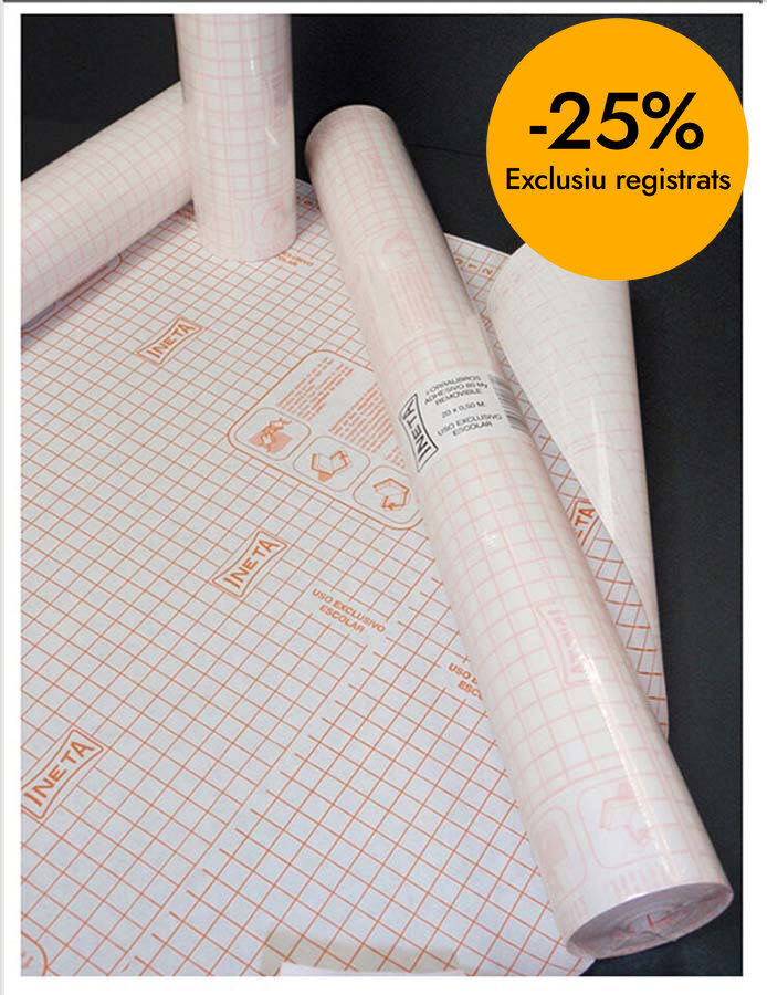 Forro de libros Ineta 0,5x1,5 m