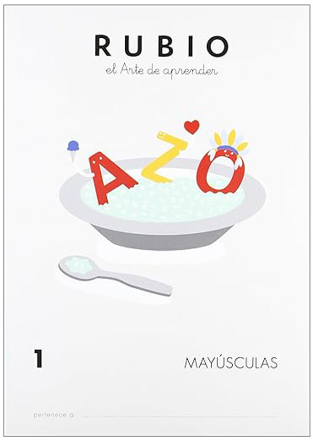 May&uacute;sculas 1 Primaria Rubio