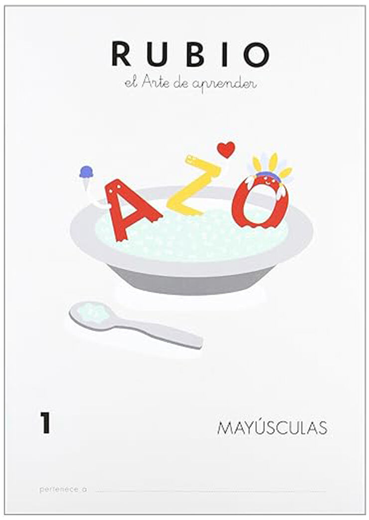 Mayúsculas 1 Primaria Rubio