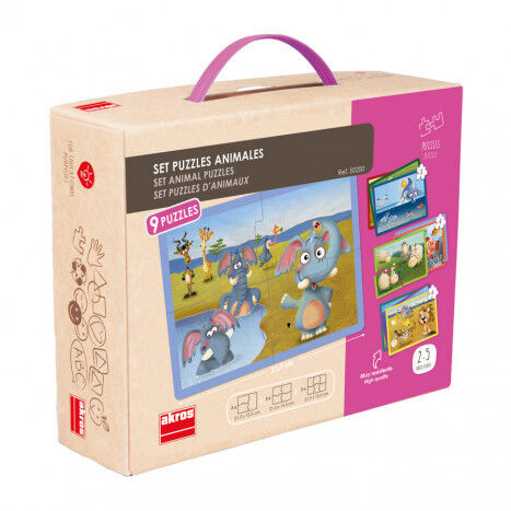 Puzzle Akros Animals 9U