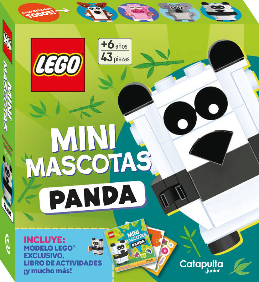 Lego. Mini mascotas. Panda