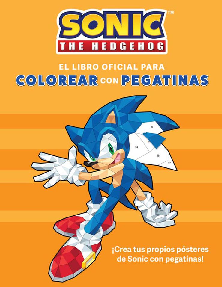 Sonic the Hedgehog. El libro oficial para colorear