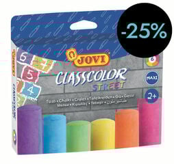 Tizas de colores Jovi Street 6u