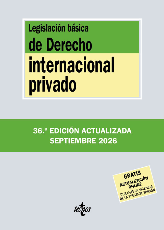 Legislaci&oacute;n b&aacute;sica de Derecho Internacional privado