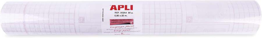 Folre de libres adhesiu reposicionable Apli 0,5x20m