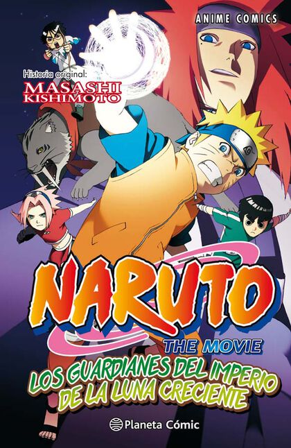Naruto Anime Comic nº 04 Los Guardianes