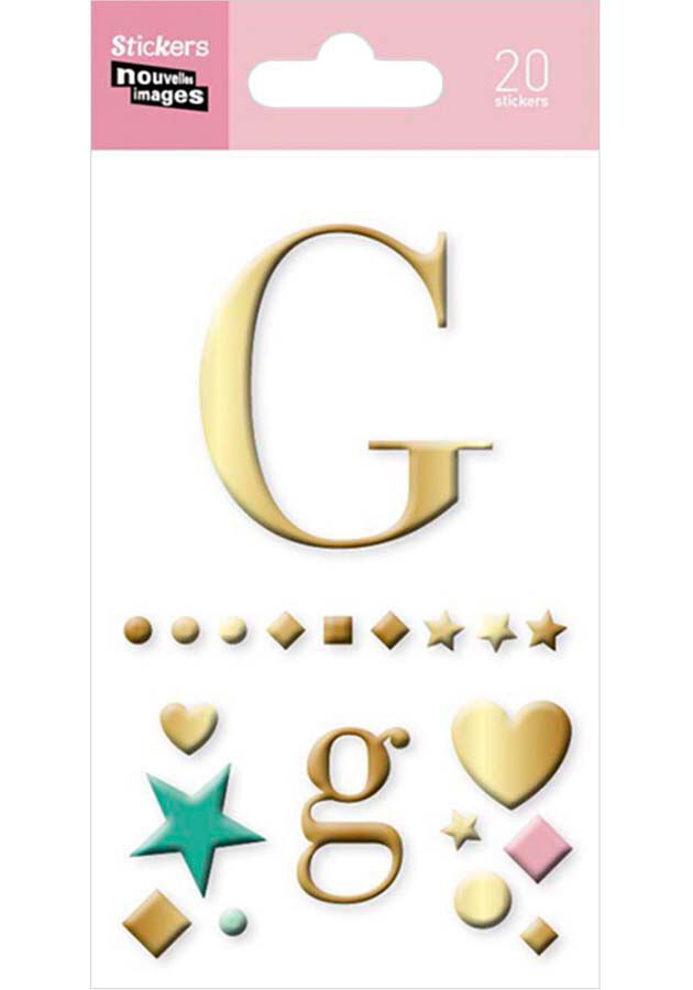 Stickers Draeger Lletra G 20u