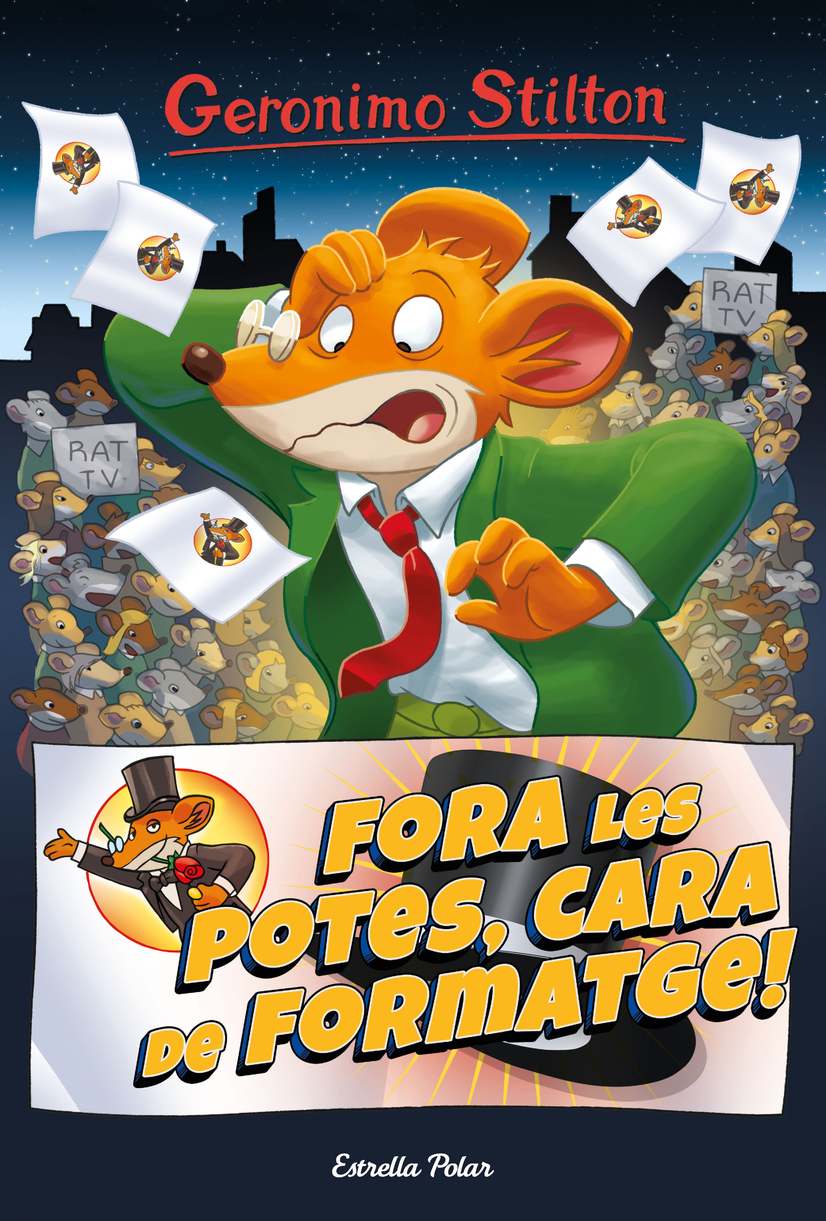 Geronimo Stilton 9. Fora les potes, cara de formatge