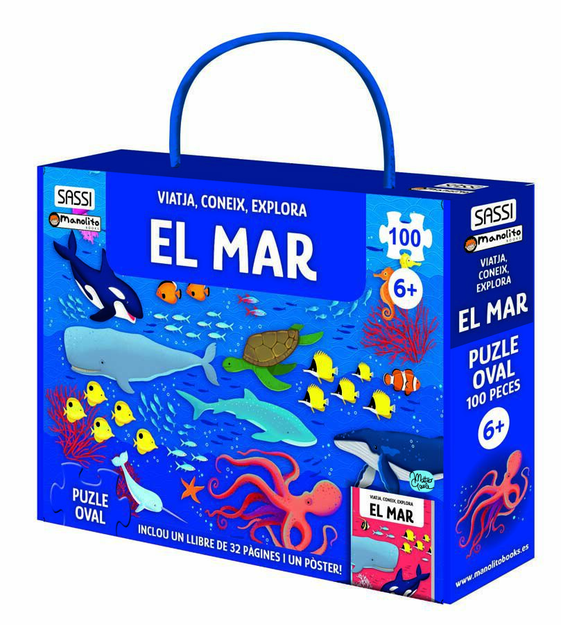 Llibre i Puzle El mar 100 peces