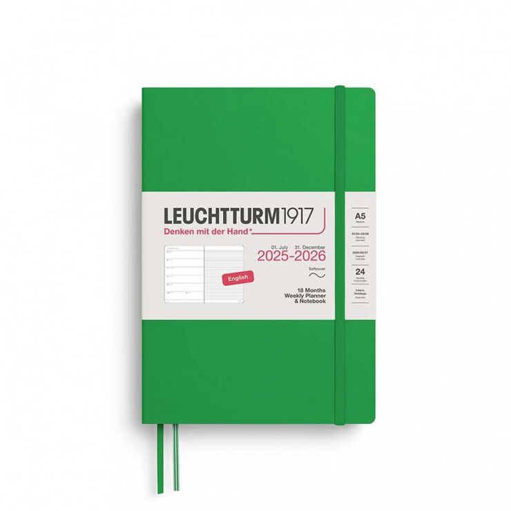 Agenda 18 meses Leuchtturm A5 sem/vista 2026 Spring