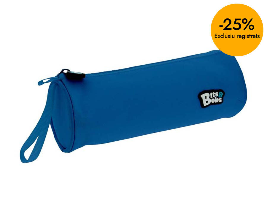 Estuche redondo Bits&Bobs azul