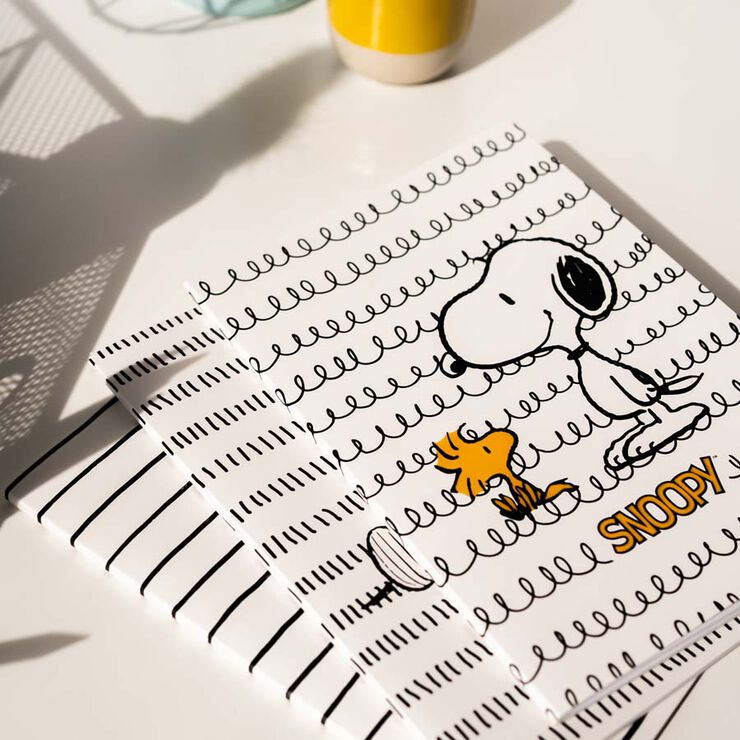 Set 3 Libretas A5 Snoopy Lazy Days