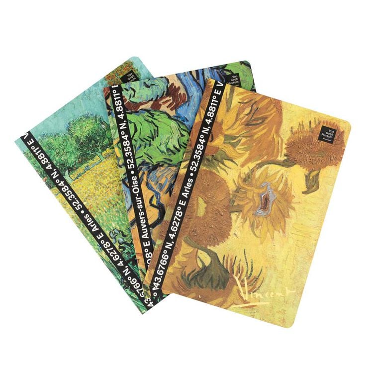 Set Libretas A5 Erik Van Gogh 3u