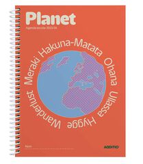 Agenda escolar Planet Setmana vista català 23-24 Additio