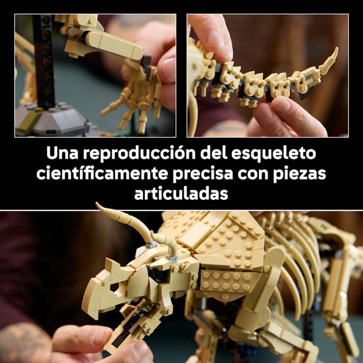 LEGO&reg; Jurassic World F&oacute;siles de Dinosaurio: Triceratops 77985