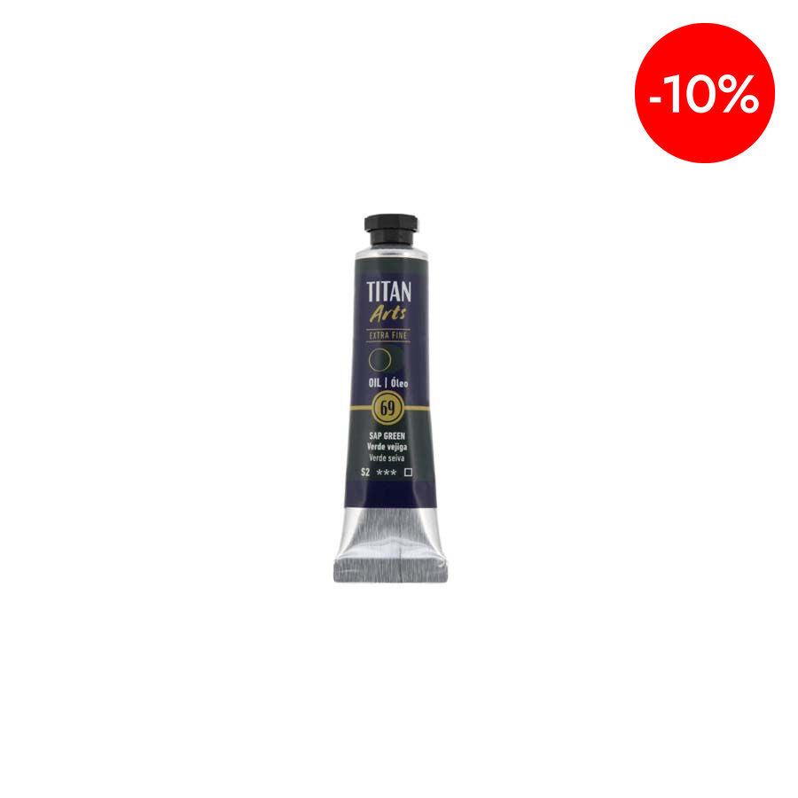 Pintura a l'oli Titan 20ml verd veixiga