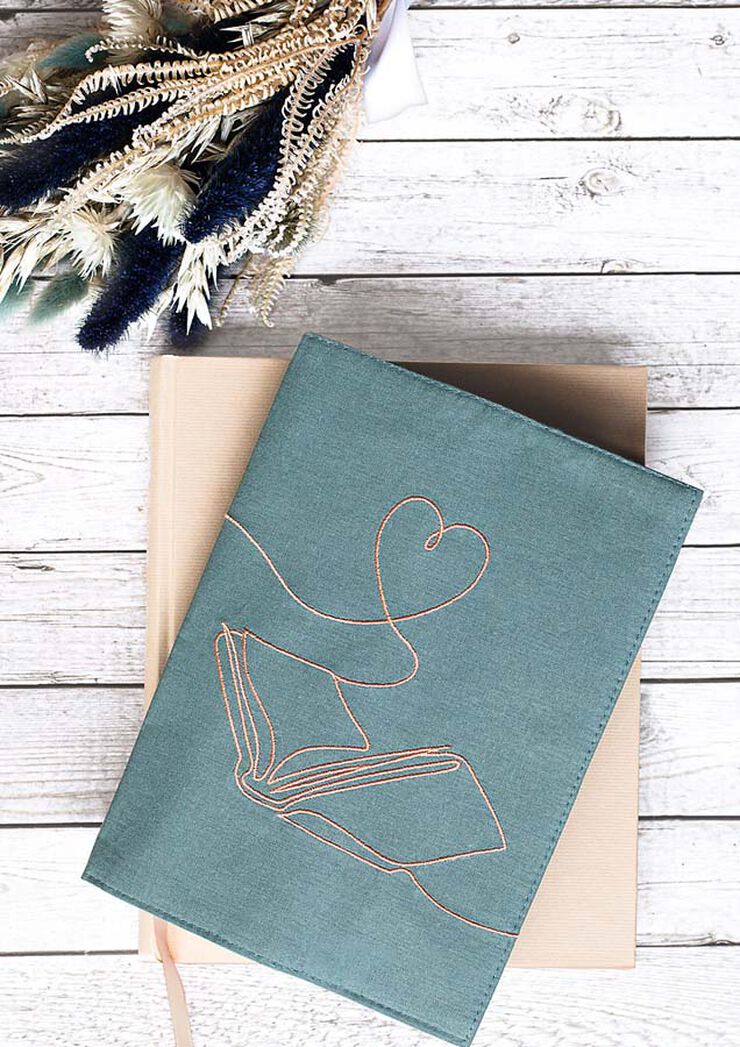 Funda de Libro portada Amor Lectura L