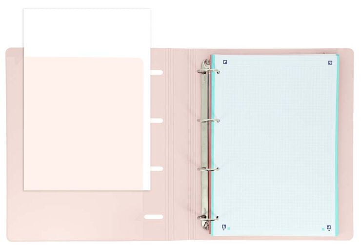 Carpeta Oxford Europeanbinder Live & Go A4 + recanvi rosa