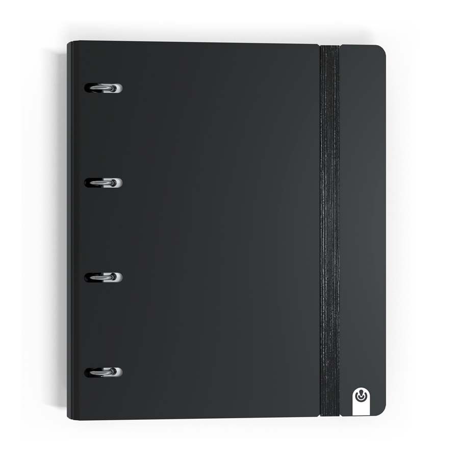 Carpebloc con recambio 100 hojas catal&aacute;n Carchivo negro