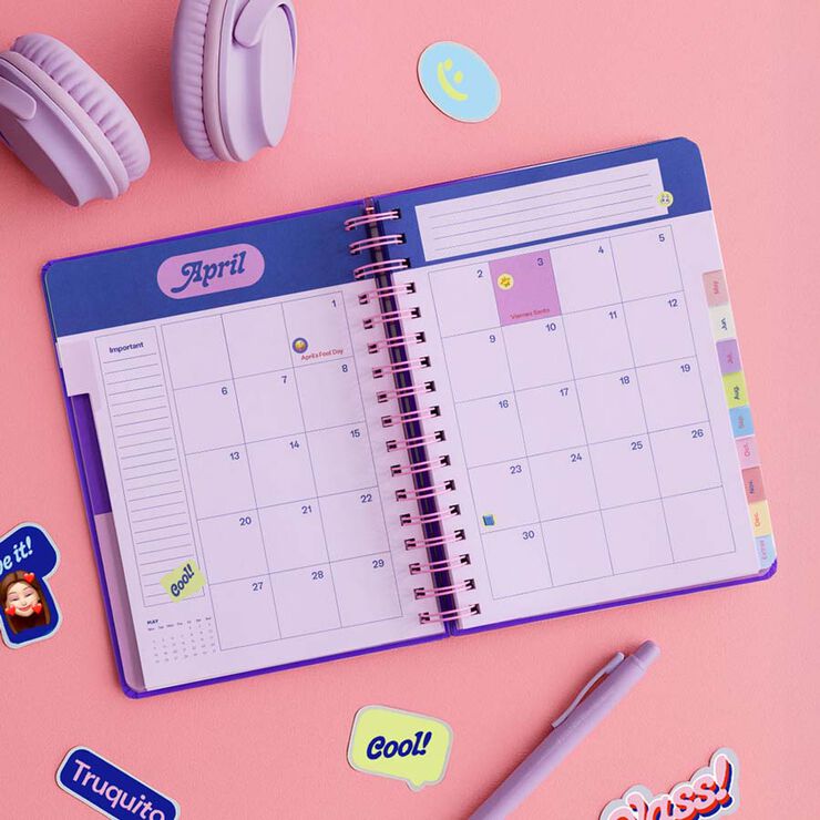 Agenda Maria Speaks English castellano sem/vista 2026