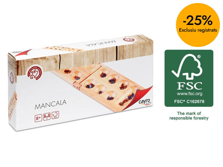 Mancala Madera Cayro