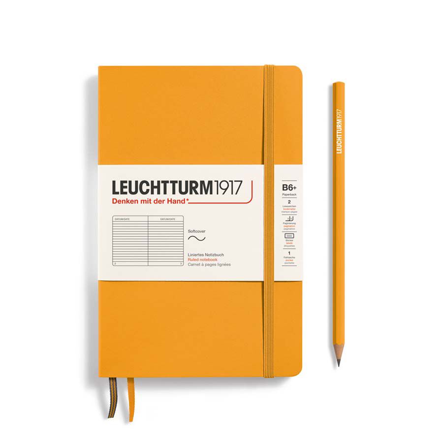 Llibreta Leuchtturm B6 tapa tova ratlla rising sun