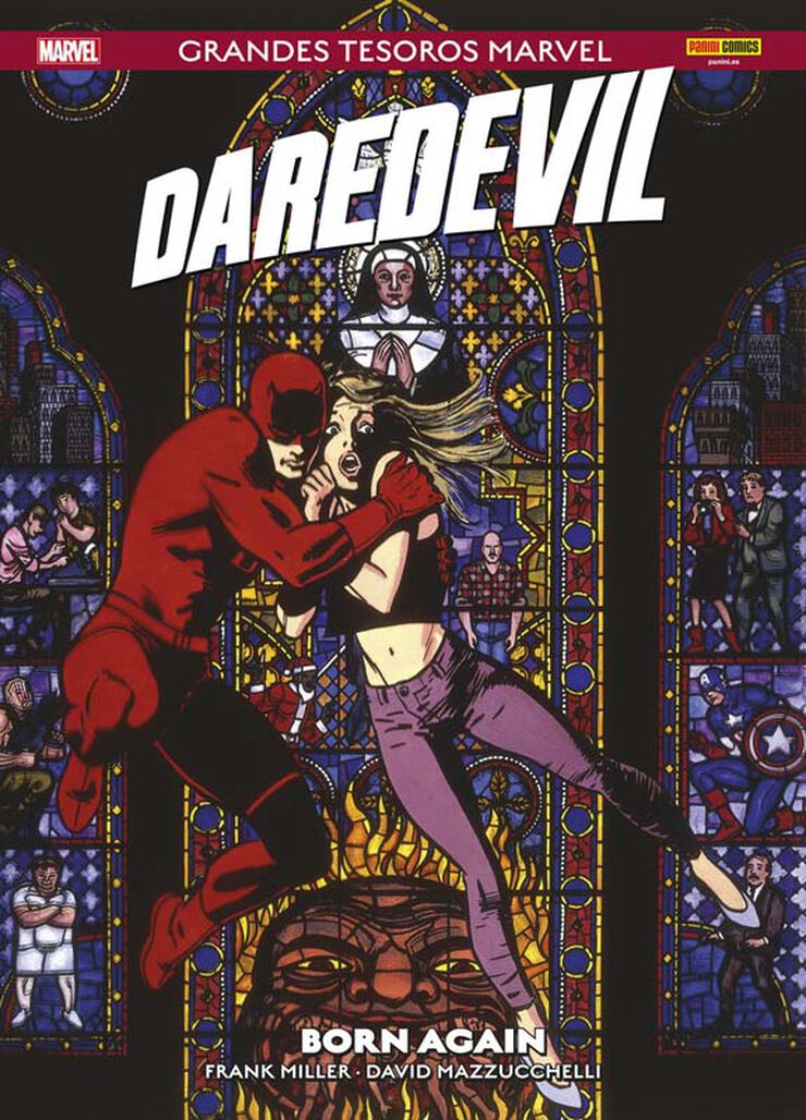 Grandes tesoros marvel daredevil born again