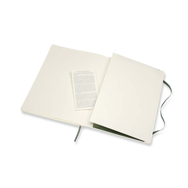Libreta Moleskine Soft XL Verde Raya