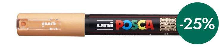 Retolador Posca PC-1M 0,7mm taronja clar