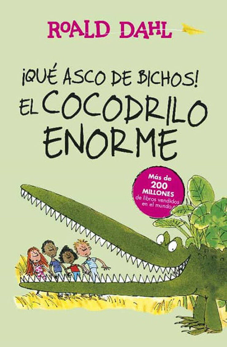 Qué asco de bichos! Y el cocodrilo enorme