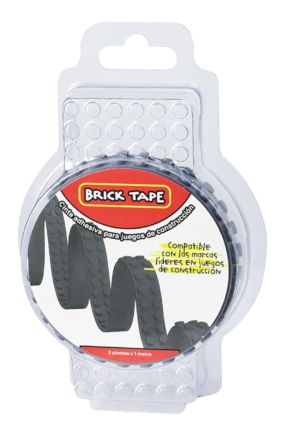 Brick Tape basic 2 pivotes 1000mm Gris