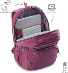 Motxilla Totto Tracer burgundy