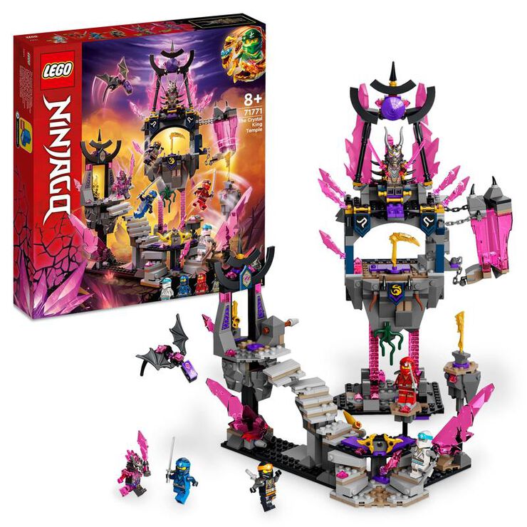 LEGO® NINJAGO Templo del Rey Cristal 71771