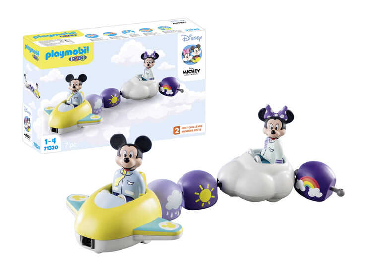 Playmobil 123 Mickey y Minnie Tren Nube71320