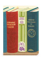 Set 3 Mini Llibreta Cavallini Library Books
