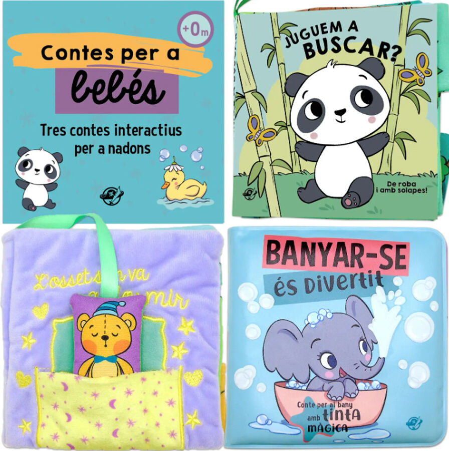 Contes per a beb&egrave;s d'un any - Tres contes interactius per als m&eacute;s petits