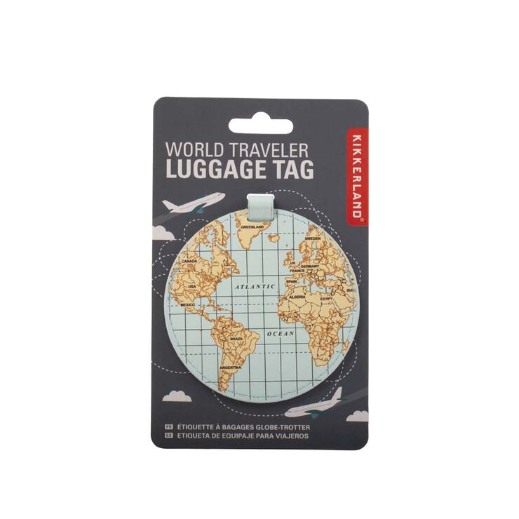 Etiqueta Equipaje Kikkerland Travel