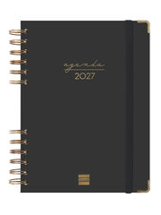 Agenda Finocam Alma D&iacute;a P&aacute;gina 2027 Catal&aacute;n Negro