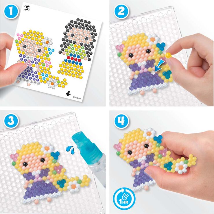 Aquabeads cub creatiu Princesas Disney