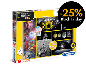 Puzle 180 peces National Geographic I need more space