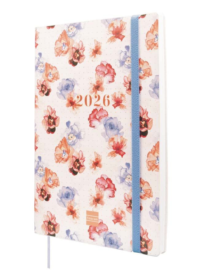 Agenda Finocam 16 meses Dotted Y10 sem/vista mult 2025-26 bloom